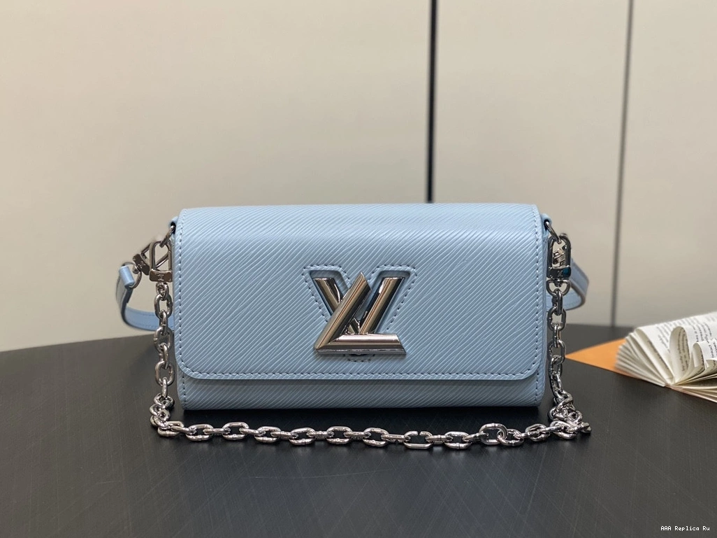 AAA Pruses Bags LOUIS TWIST-19*10.5*6.5cm VUITTON 0802